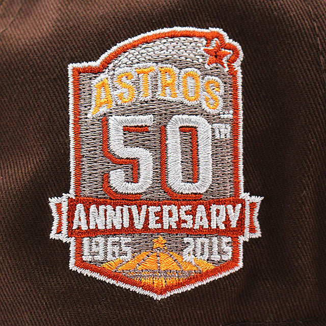 ニューエラ キャップ 9FORTY ヒューストン アストロズ MLB 50TH STRRAPBACK CAP BROWN