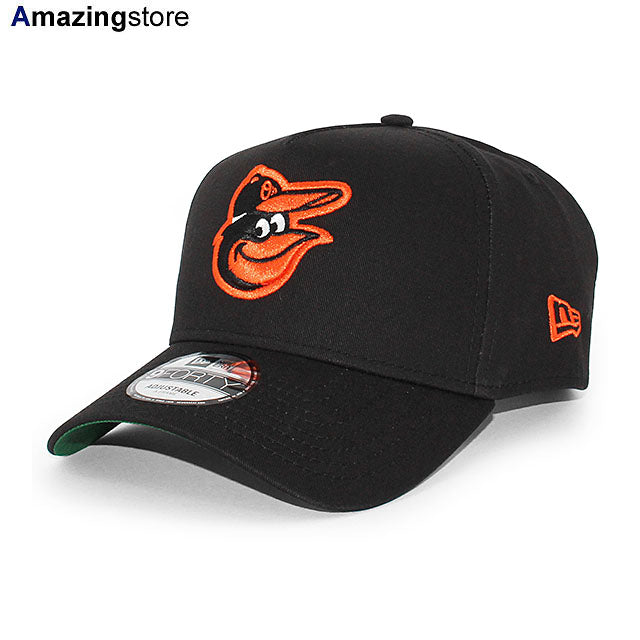 ☆ボルモチアオリオールズ デッドストックキャップ☆ベースボールキャップ MLB ニューエラ キャップ 9FORTY ボルチモア オリオールズ MLB A-FRAME