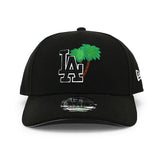 EU AU限定 ニューエラ キャップ 9FORTY ロサンゼルス ドジャース MLB PALM TREE SNAPBACK BLACK