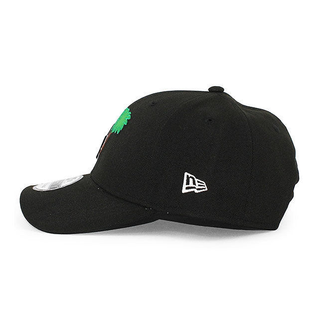 EU AU限定 ニューエラ キャップ 9FORTY ロサンゼルス ドジャース MLB PALM TREE SNAPBACK BLACK