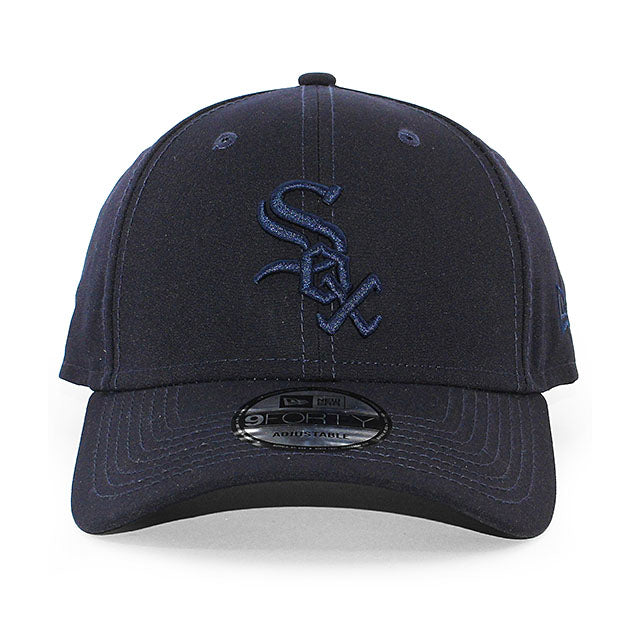 EU AU限定モデル ニューエラ キャップ 9FORTY シカゴ ホワイトソックス MLB REPREVE STRAPBACK CAP NAVYOUT