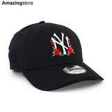 ニューエラ キャップ 9FORTY ニューヨーク ヤンキース MLB FLORAL SNAPBACK CAP NAVY