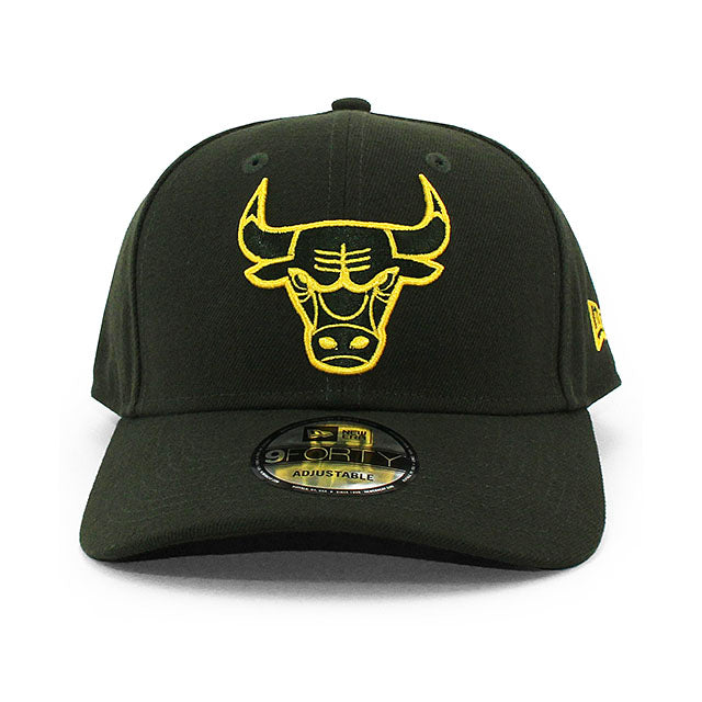 ニューエラ キャップ 9FORTY スナップバック シカゴ ブルズ NBA SNAPBACK CAP GREEN