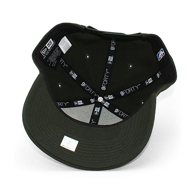 ニューエラ キャップ 9FORTY スナップバック シカゴ ブルズ NBA SNAPBACK CAP GREEN