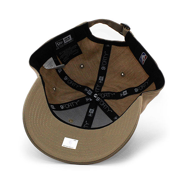 EU AU限定 ニューエラ キャップ 9FORTY シカゴ ブルズ NBA REPREVE STRAPBACK CAP KHAKI