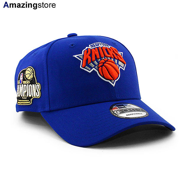 53年振りNBAファイナル優勝 ニューエラ キャップ 9FORTY ニューヨーク ニックス 2026 NBA FINALS CHAMPIONS ADJUSTABLE CAP ROYAL