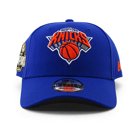 53年振りNBAファイナル優勝 ニューエラ キャップ 9FORTY ニューヨーク ニックス 2026 NBA FINALS CHAMPIONS ADJUSTABLE CAP ROYAL