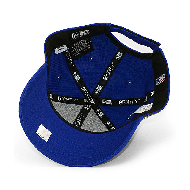 53年振りNBAファイナル優勝 ニューエラ キャップ 9FORTY ニューヨーク ニックス 2026 NBA FINALS CHAMPIONS ADJUSTABLE CAP ROYAL