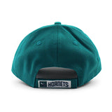 ニューエラ キャップ 9FORTY シャーロット ホーネッツ NBA THE LEAGUE ADJUSTABLE CAP TEAL