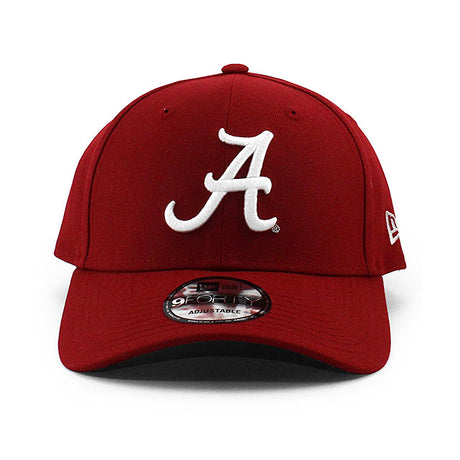 ニューエラ キャップ 9FORTY アラバマ クリムゾンタイド NCAA THE LEAGUE ADJUSTABLE CAP B RED