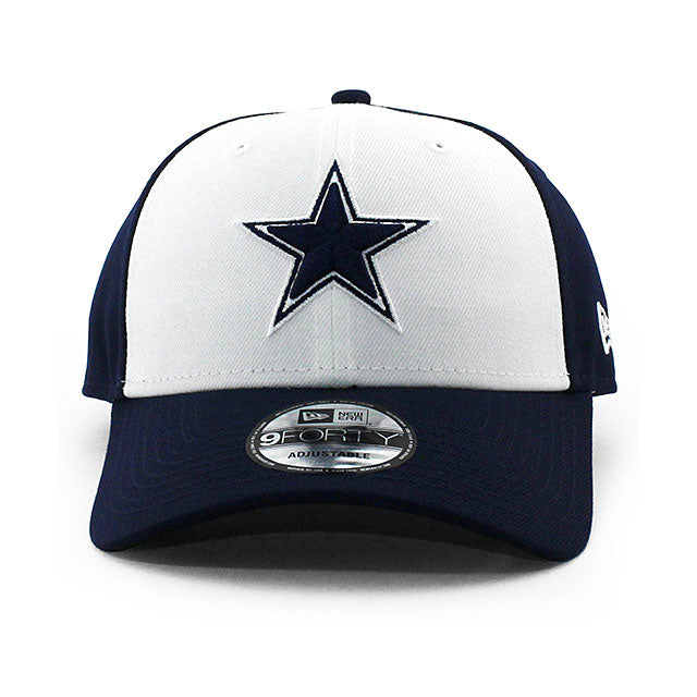 ニューエラ キャップ 9FORTY ダラス カウボーイズ NFL THE LEAGUE ADJUSTABLE CAP WHITE