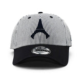 ニューエラ キャップ 9FORTY パリ サンジェルマン FC PSG PINSTRIPE STRAPBACK CAP IVORY