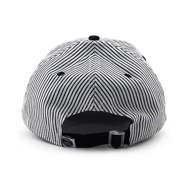ニューエラ キャップ 9FORTY パリ サンジェルマン FC PSG PINSTRIPE STRAPBACK CAP IVORY