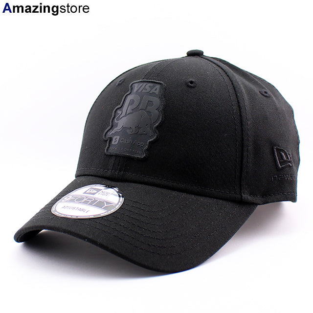 ニューエラ キャップ 9FORTY ストラップバック ビザ キャッシュアップ RB フォーミュラワン チーム STRAPBACK CAP BLACKOUT