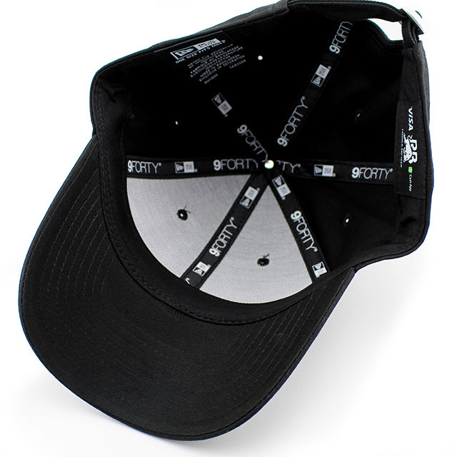 ニューエラ キャップ 9FORTY ストラップバック ビザ キャッシュアップ RB フォーミュラワン チーム STRAPBACK CAP BLACKOUT