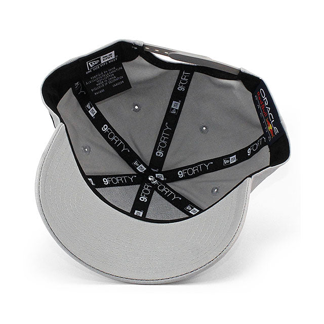 ニューエラ キャップ 9FORTY オラクル レッドブル レーシング STRAPBACK CAP GRAY
