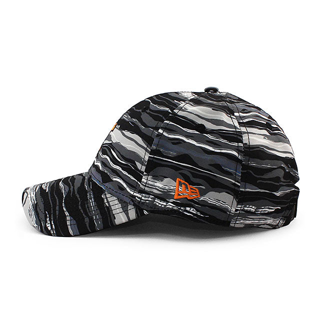 ニューエラ キャップ 9FORTY トッテナム ホットスパー FC PREMIER LEAGUE WAVE ALL OVER PRINT ADJUSTABLE CAP BLACK