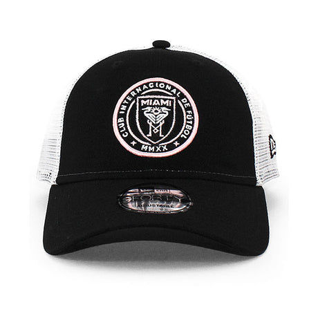 ニューエラ メッシュキャップ 9FORTY インテル マイアミ CF MLS TRUCKER MESH CAP BLACK
