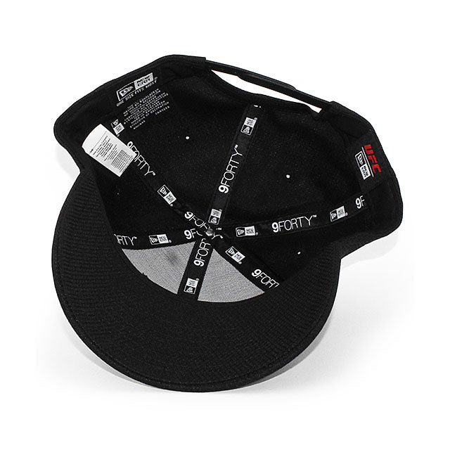 ニューエラ キャップ 9FORTY UFC DIAMOND ERA SNAPBACK CAP BLACK