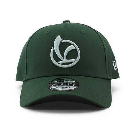 EU限定 ニューエラ キャップ 9FORTY ベスパ LOGO STRRAPBACK CAP GREEN