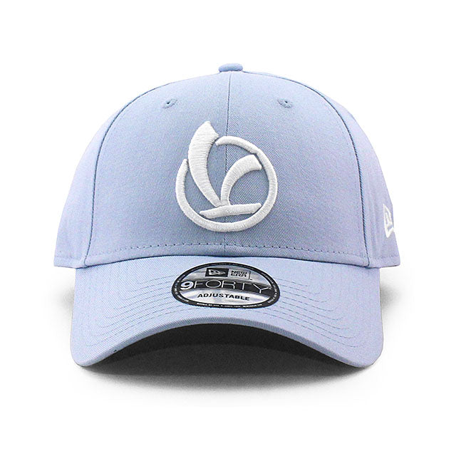 EU限定 ニューエラ キャップ 9FORTY ベスパ LOGO STRRAPBACK CAP BLUE