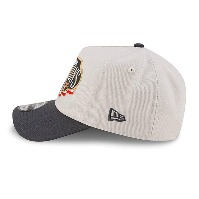 2025 ワールドシリーズチャンピオン ロッカールームモデル 海外取寄 ニューエラ キャップ 9FORTY スナップバック ロサンゼルス ドジャース 2025 WORLD SERIES CHAMPIONS LOCKER ROOM SNAPBACK CAP CREAM