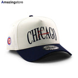 ニューエラ キャップ 9FORTY アリス & ワンダー シカゴ カブス MLB A-FRAME SNAPBACK CAP CREAM