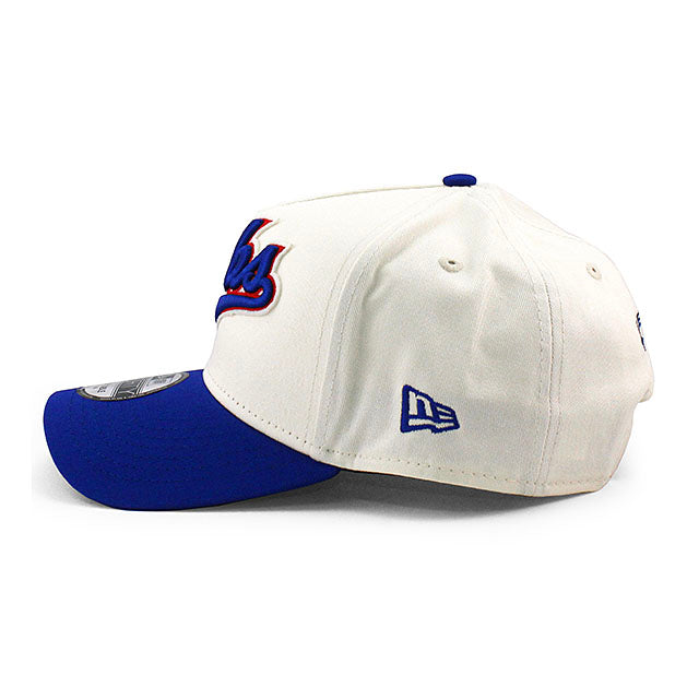 ニューエラ キャップ 9FORTY アリス & ワンダー シカゴ カブス MLB SCRIPT A-FRAME SNAPBACK CAP CREAM