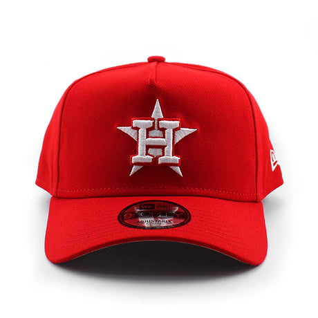 ニューエラ キャップ 9FORTY スナップバック ヒューストン アストロズ MLB A-FRAME SNAPBACK CAP RED