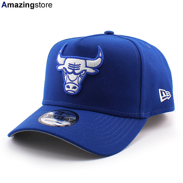 ニューエラ キャップ 9FORTY スナップバック シカゴ ブルズ NBA A-FRAME SNAPBACK CAP LIGHT ROYAL BLUE