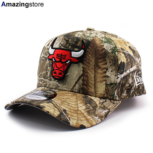 ニューエラ キャップ 9FORTY スナップバック シカゴ ブルズ NBA A-FRAME SNAPBACK CAP REALTREE CAMO
