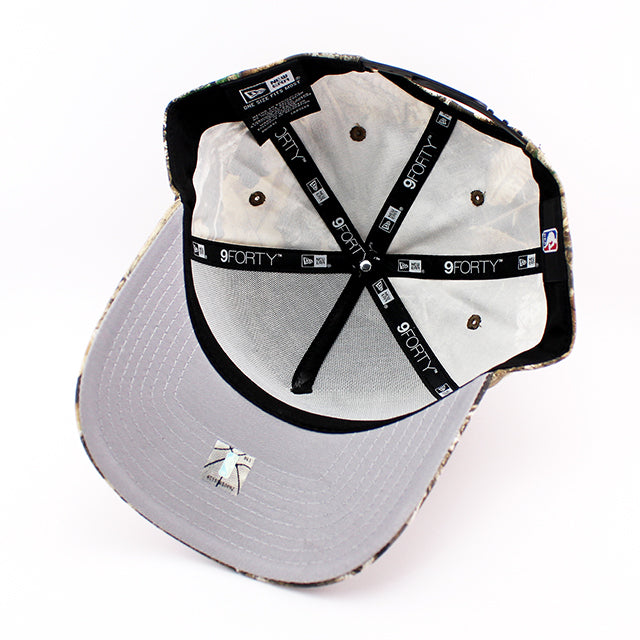ニューエラ キャップ 9FORTY スナップバック シカゴ ブルズ NBA A-FRAME SNAPBACK CAP REALTREE CAMO