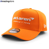 ニューエラ キャップ 9FORTY スナップバック マクラーレン レーシング A-FRAME SNAPBACK CAP ORANGE