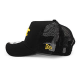 ニューエラ メッシュキャップ 9FORTY UFC A-FRAME TRUCKER MESH CAP BLACK