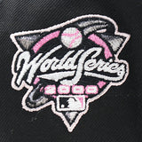 ニューエラ キャップ 9FORTY ニューヨーク ヤンキース MLB 2000 WORLD SERIES SAKURA PINK BOTTOM A-FRAME SNAPBACK CAP BLACK