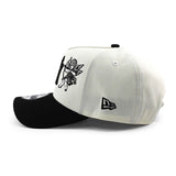 ニューエラ キャップ 9FORTY ニューヨーク ヤンキース MLB CUPID 2000 WORLD SERIES SUBWAY SERIES GREY BOTTOM A-FRAME SNAPBACK CAP CREAM