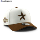 ニューエラ キャップ 9FORTY ヒューストン アストロズ MLB 2004 ALL STAR GREY BOTTOM A-FRAME SNAPBACK CAP CREAM
