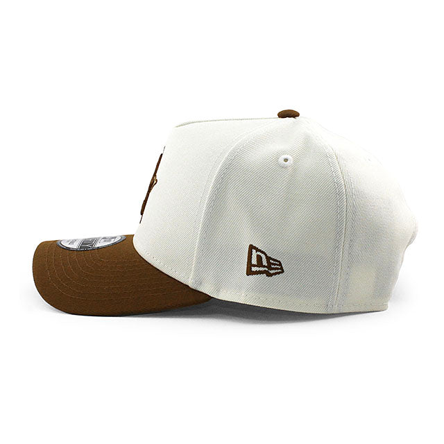 ニューエラ キャップ 9FORTY ヒューストン アストロズ MLB 2004 ALL STAR GREY BOTTOM A-FRAME SNAPBACK CAP CREAM