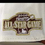 ニューエラ キャップ 9FORTY ヒューストン アストロズ MLB 2004 ALL STAR GREY BOTTOM A-FRAME SNAPBACK CAP CREAM
