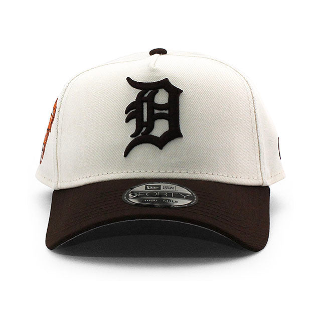 ニューエラ キャップ 9FORTY デトロイト タイガース MLB 2005 ALL STAR GAME GREY BOTTOM A-FRAME SNAPBACK CAP CREAM
