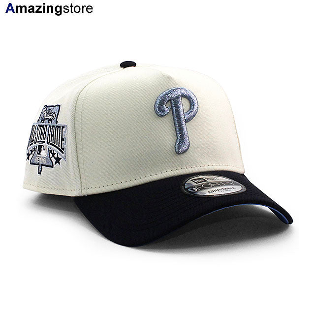 ニューエラ キャップ 9FORTY フィラデルフィア フィリーズ MLB 1996 ALL STAR GAME LT BLUE A-FRAME SNAPBACK CAP CREAM