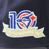 ニューエラ キャップ 9FORTY トロント ブルージェイズ MLB 10TH BLUE BOTTOM A-FRAME SNAPBACK CAP NAVY