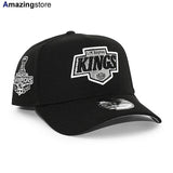 ニューエラ キャップ 9FORTY ロサンゼルス キングス NHL 2012 STANLEY CUP CHAMPIONS GREY BOTTOM A-FRAME SNAPBACK CAP BLACK