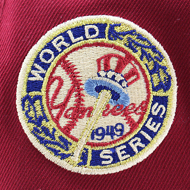 ニューエラ キャップ 9FORTY ニューヨーク ヤンキース MLB 1949 WORLD SERIES GREY BOTTOM A-FRAME SNAPBACK CAP CARDINAL
