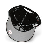 ニューエラ キャップ 9FORTY ブルックリン ドジャース MLB 1955 WORLD SERIES CHAMPIONS GREY BOTTOM A-FRAME SNAPBACK CAP BLACK