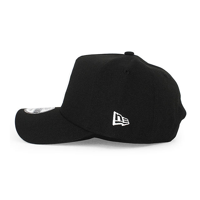 ニューエラ キャップ 9FORTY ブルックリン ドジャース MLB 1955 WORLD SERIES CHAMPIONS GREY BOTTOM A-FRAME SNAPBACK CAP BLACK