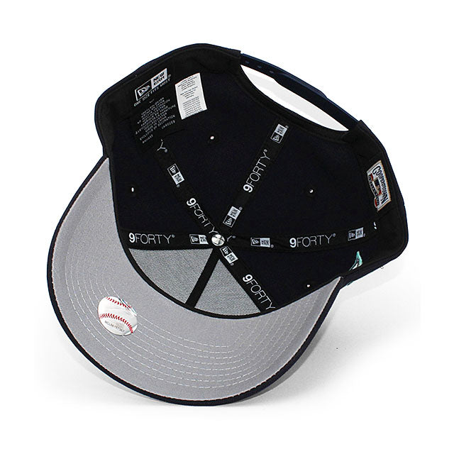 ニューエラ キャップ 9FORTY シアトル マリナーズ MLB 1979 ALL STAR GAME GREY BOTTOM A-FRAME SNAPBACK CAP NAVY