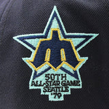 ニューエラ キャップ 9FORTY シアトル マリナーズ MLB 1979 ALL STAR GAME GREY BOTTOM A-FRAME SNAPBACK CAP NAVY