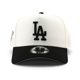 ニューエラ キャップ 9FORTY ロサンゼルス ドジャース MLB 1988 WORLD SERIES GREY BOTTOM A-FRAME SNAPBACK CAP C WHITE