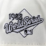 ニューエラ キャップ 9FORTY ロサンゼルス ドジャース MLB 1988 WORLD SERIES GREY BOTTOM A-FRAME SNAPBACK CAP C WHITE